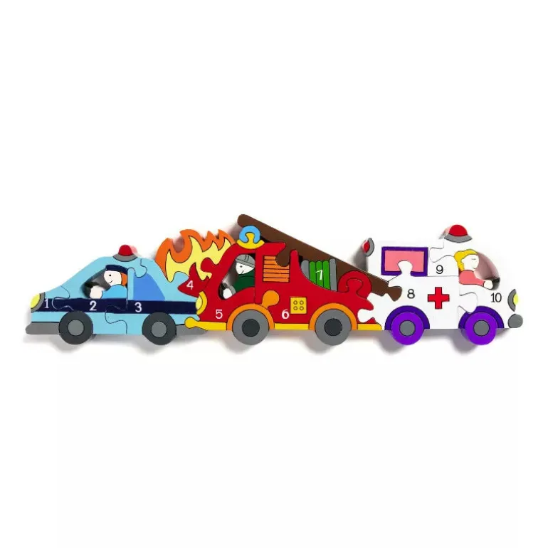 Alphabet Jigsaws Emergency Number Puzzle