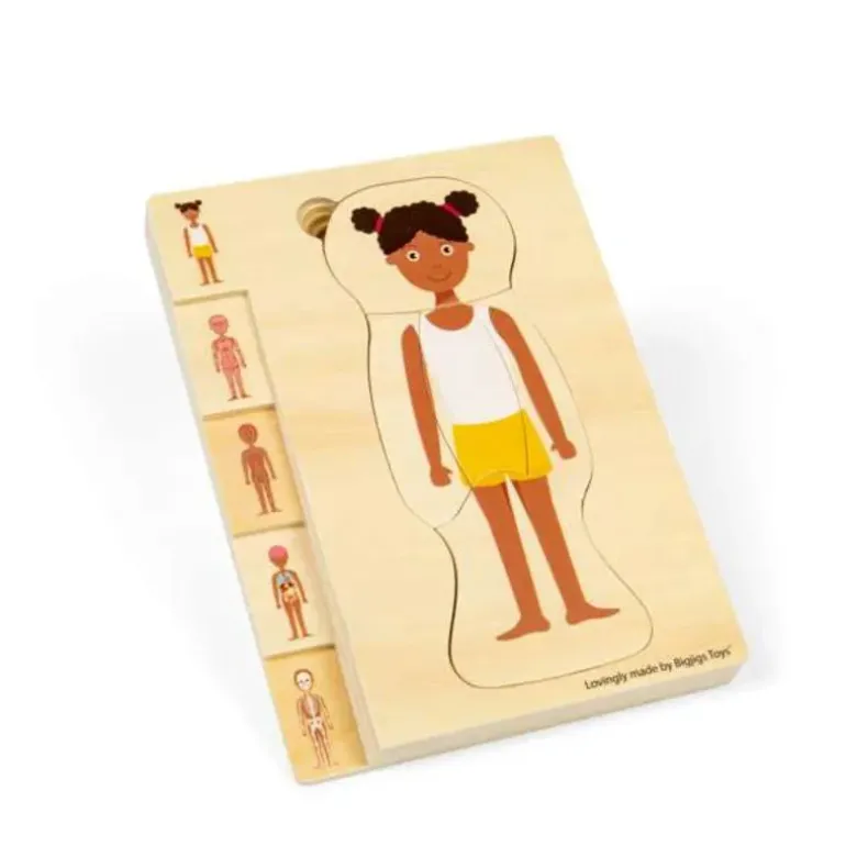 Bigjigs Female Human Anatomy Puzzle