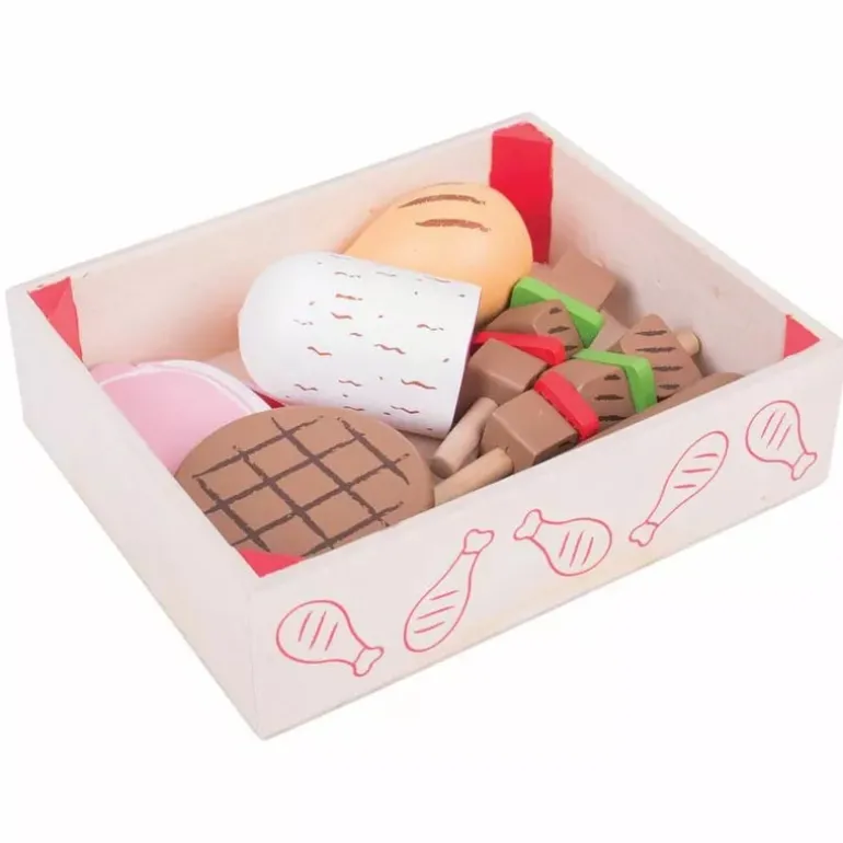 Bigjigs Meat Crate Playfood