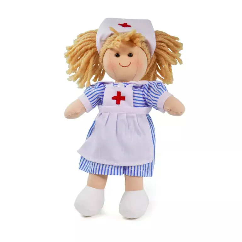 Bigjigs Nurse Nancy Doll Small