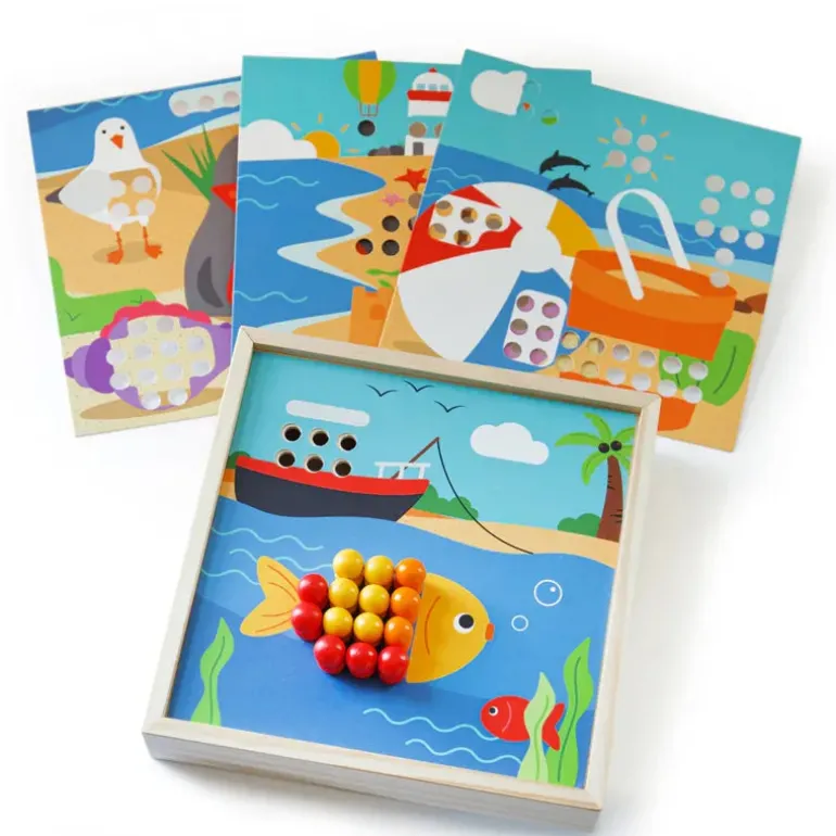 Bigjigs Seaside Peg Board