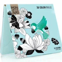 3D Color Bulle - Humminbird Colouring Boards