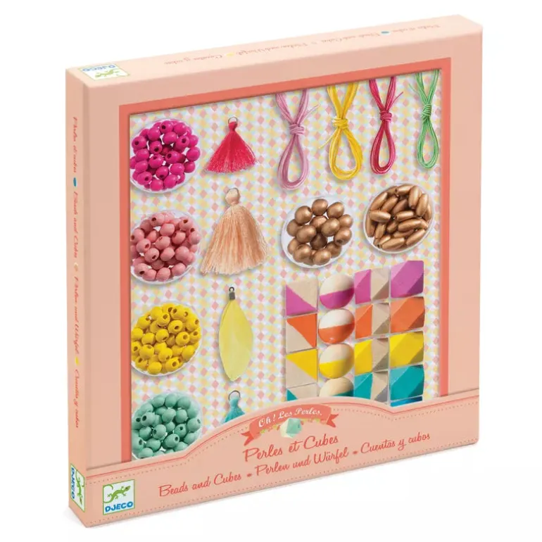 Djeco Beads and Cubes