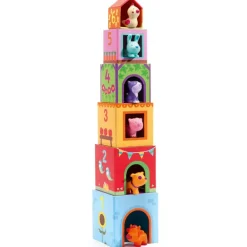 Djeco Blocks Topanifarm Stacking