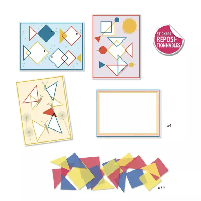 Djeco Collages Magic squares