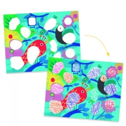 Djeco Colouring Birdie & Co