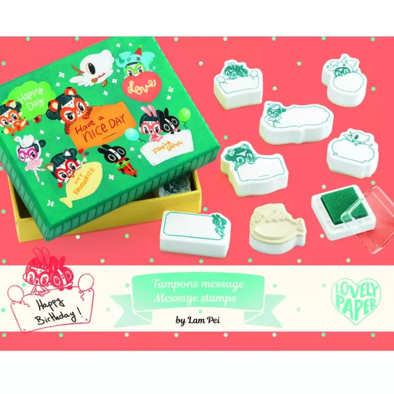 Djeco Correspondence Lam Message Stamps
