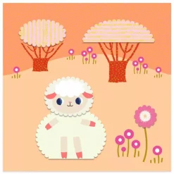 Djeco Create with Paper Crinkle cutting