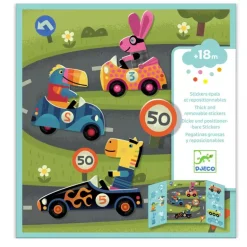 Djeco Create with Stickers Cars