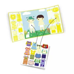 Djeco Create with Stickers Clothes