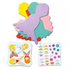 Djeco Create with Stickers I love princesses