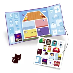 Djeco Create with Stickers House