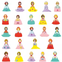 Djeco Create with Stickers I love princesses