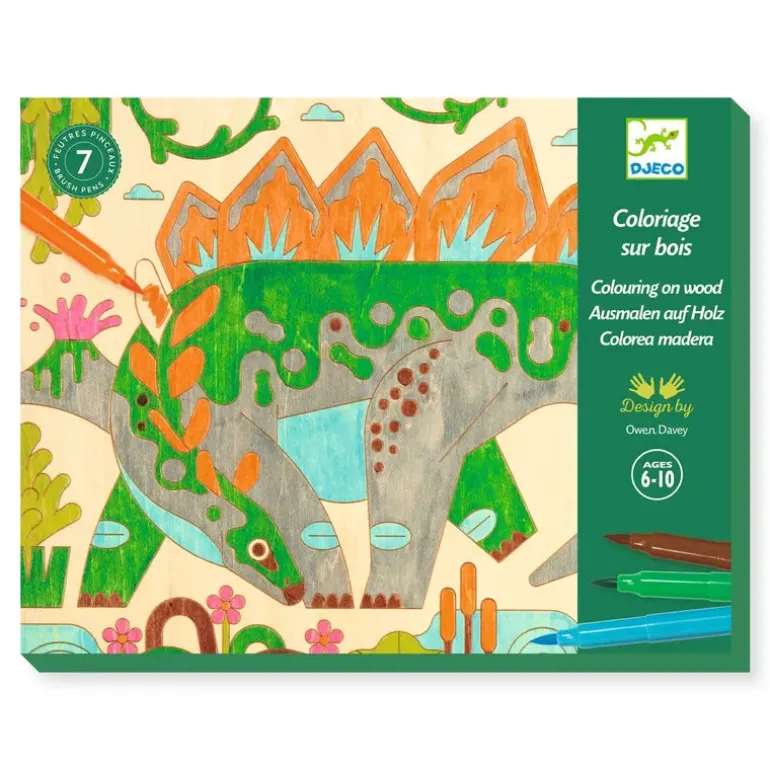 Djeco Drawing & Colouring Dino world