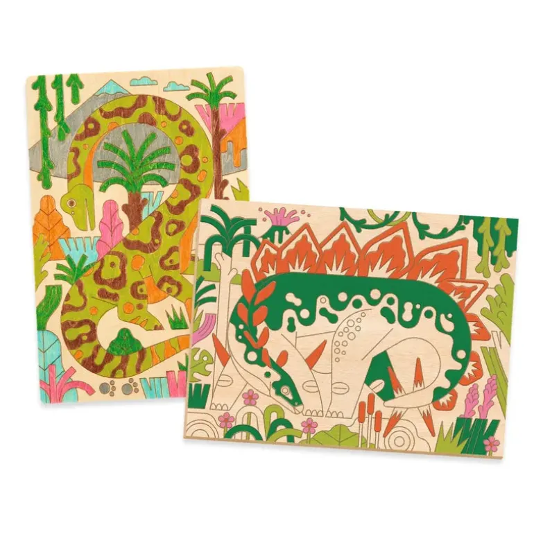 Djeco Drawing & Colouring Dino world