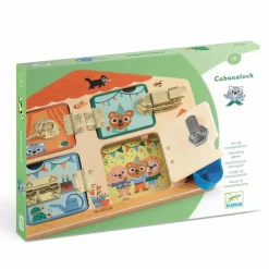 Djeco Educational Wooden Game Cabanalock