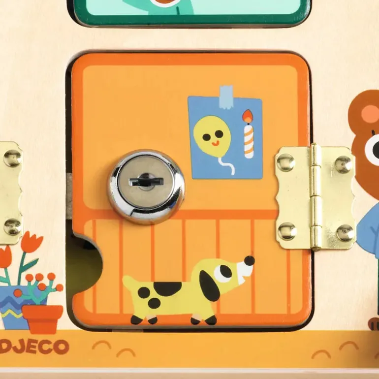 Djeco Educational Wooden Game Cabanalock