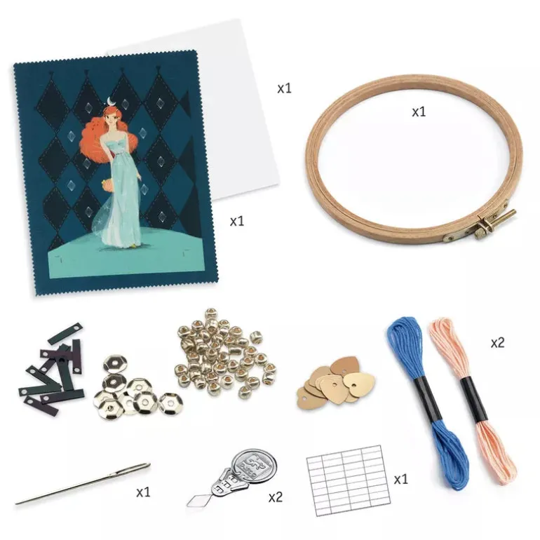Djeco Embroidery – Fashion cocktail
