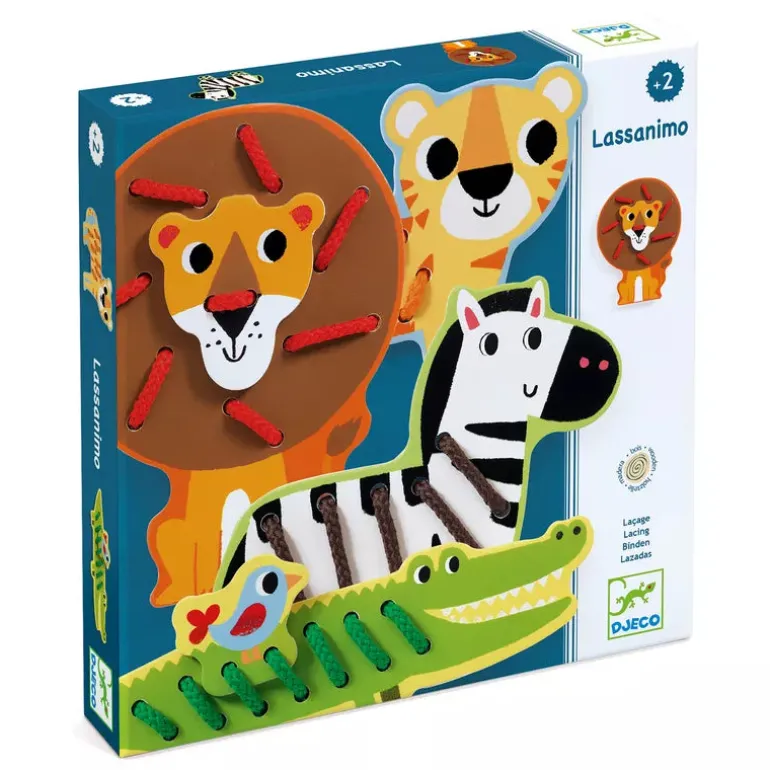 Djeco Lacing Lassanimo