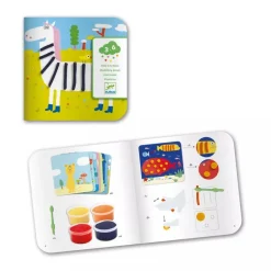 Djeco Light Clay Modellin Dough Drawings