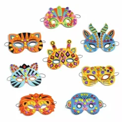 Djeco Masks DIY Jungle animals