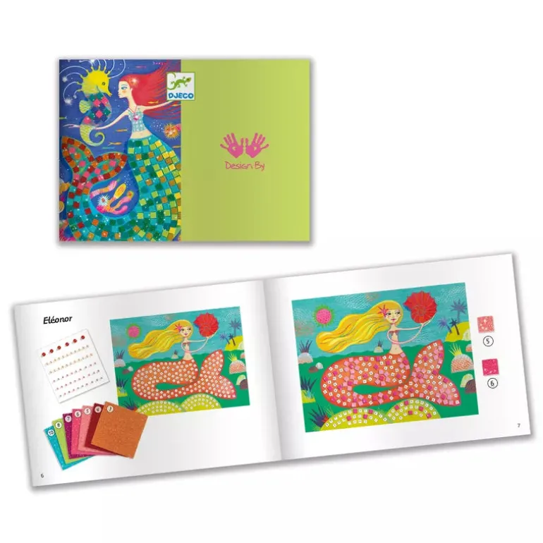 Djeco Mosaic set The Mermaids song