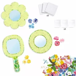 Djeco Mosaics & Stickers Pretty Flowers