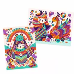 Djeco Mosaics Kokeshis