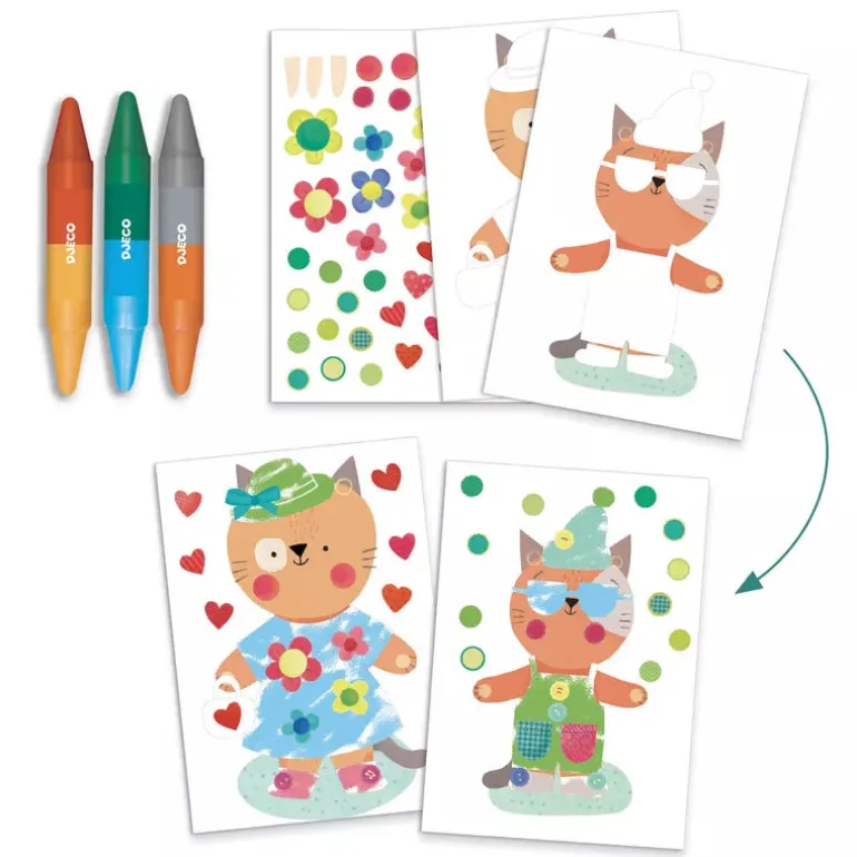 Djeco Multi Activity Animal houses