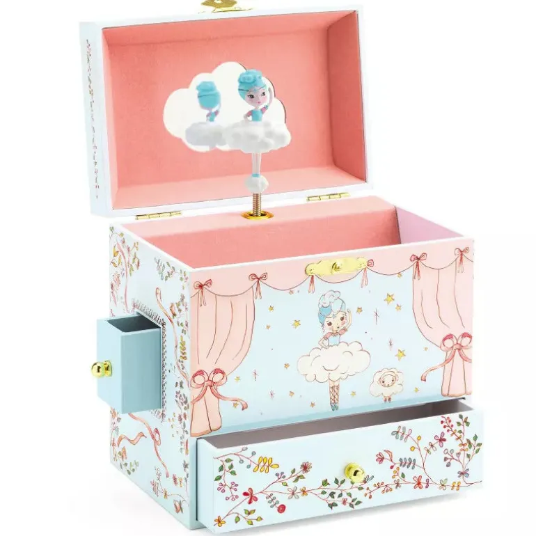 Djeco Musical Box Ballerine on stage