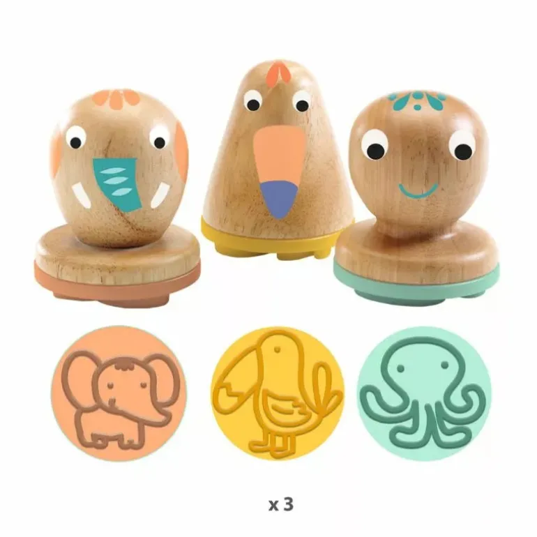 Djeco Myplastistamps