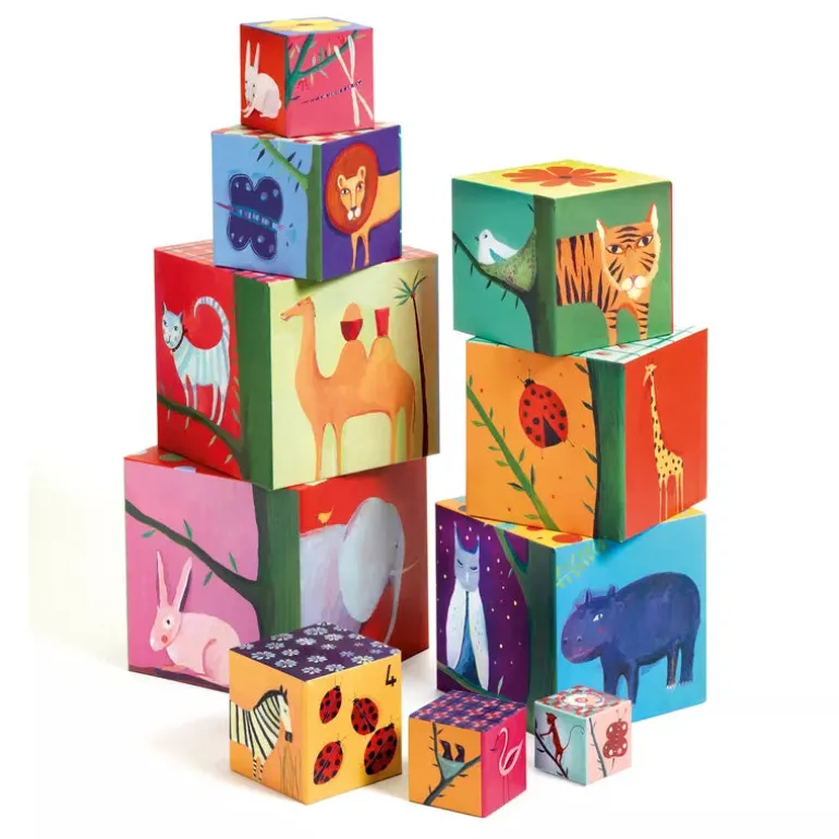 Djeco Nature and Animals Blocks