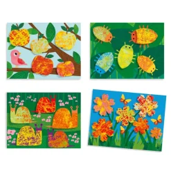 Djeco Paint with Marbles Nature
