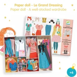 Djeco Papier Creations One Big Dressing Room