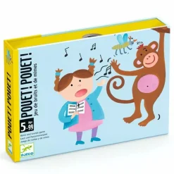 Djeco Playing Cards Mime & Sound Game Pouet pouet