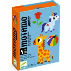 Djeco Playing Cards Team Language Game MotaMo Jr