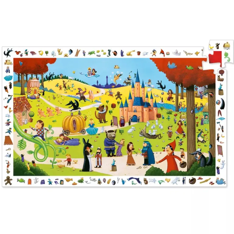 Djeco Puzzle Tales - 54 pcs