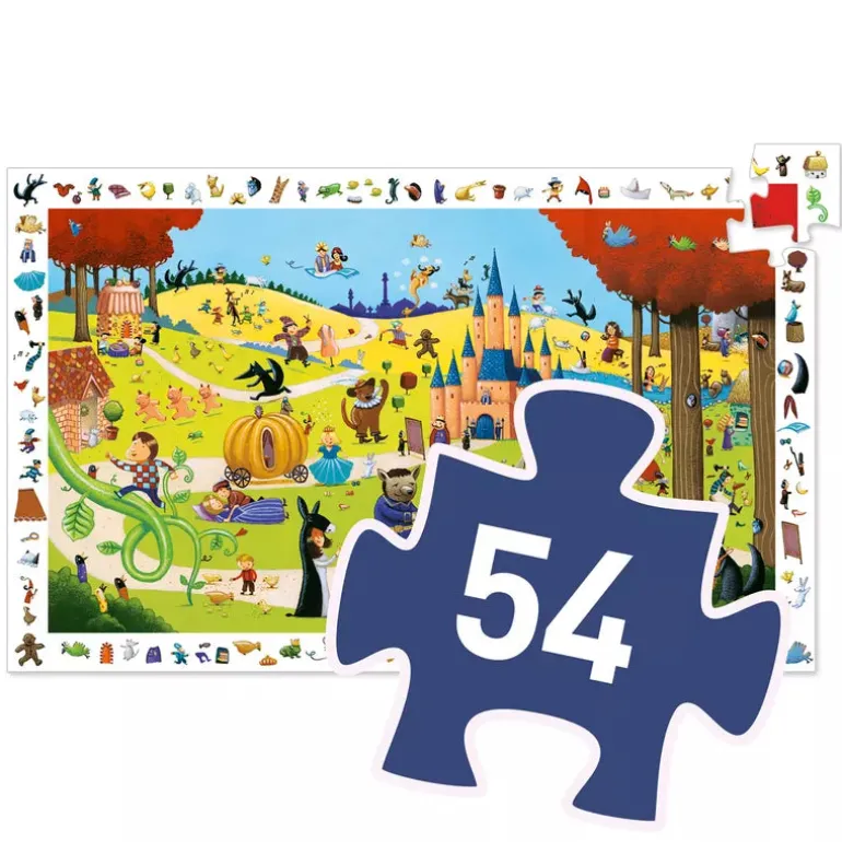 Djeco Puzzle Tales - 54 pcs