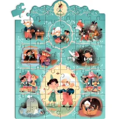 Djeco Puzzles Story Pinocchio - 54 pcs