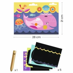 Djeco Scratch Cards It Is Fun To Discover