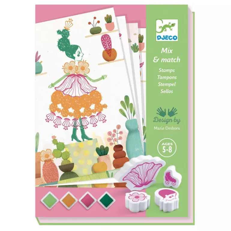 Djeco Stamps Flower girls