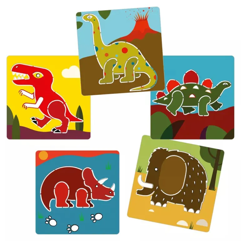 Djeco Stencils Dinosaurs