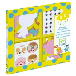 Djeco Stickers I love animals