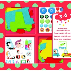 Djeco Stickers I Love Cars