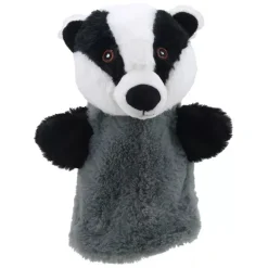 ECO Puppet Buddies Badger Hand Puppet