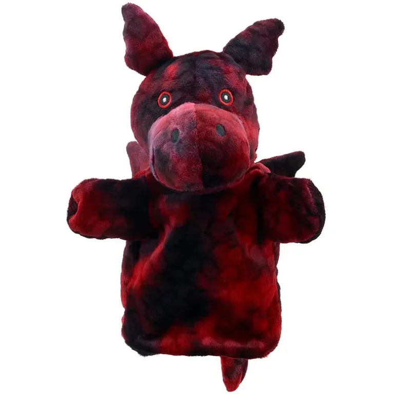 ECO Puppet Buddies Red Dragon Hand Puppet