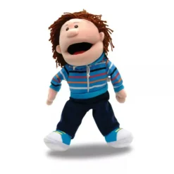 Fiesta Crafts Boy Mouth Moving Hand Puppet