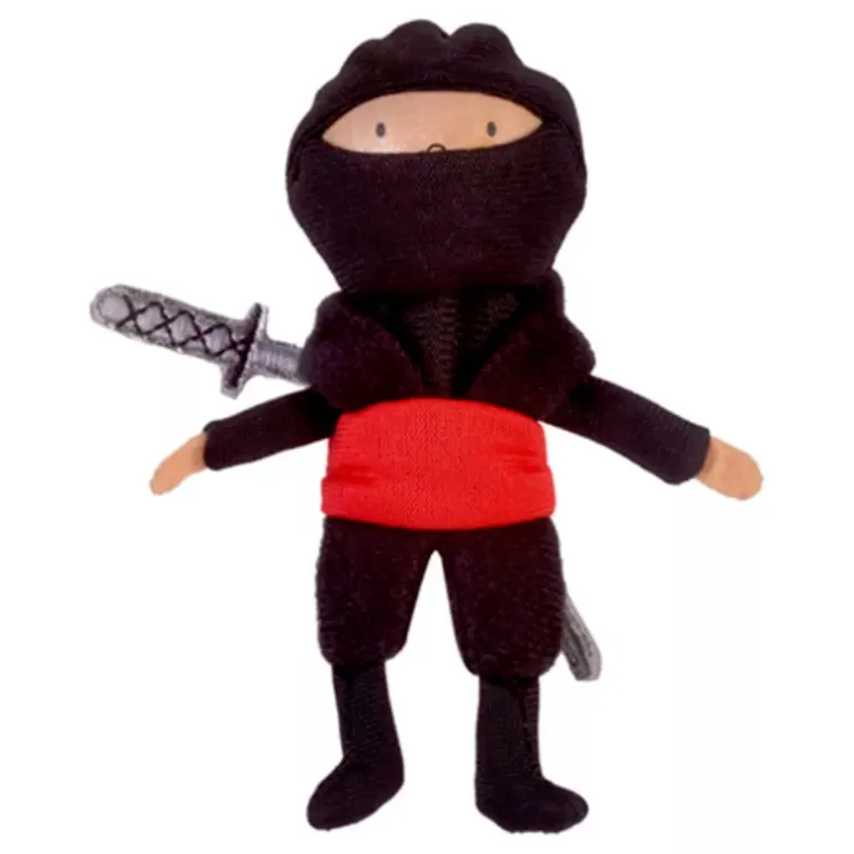 Fiesta Crafts Red Ninja Finger Puppet