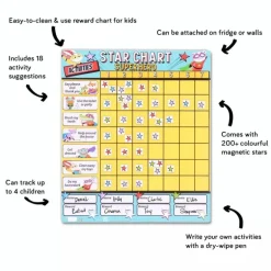 Fiesta Crafts Star Chart Large Superhero