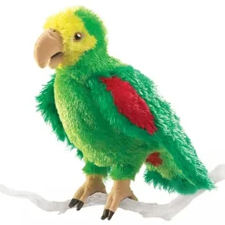 Folkmanis Puppets Amazon Parrot
